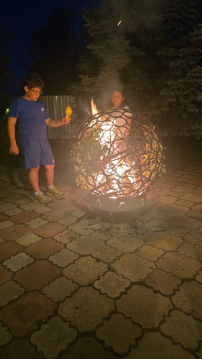 Костровая чаша! Очаг!