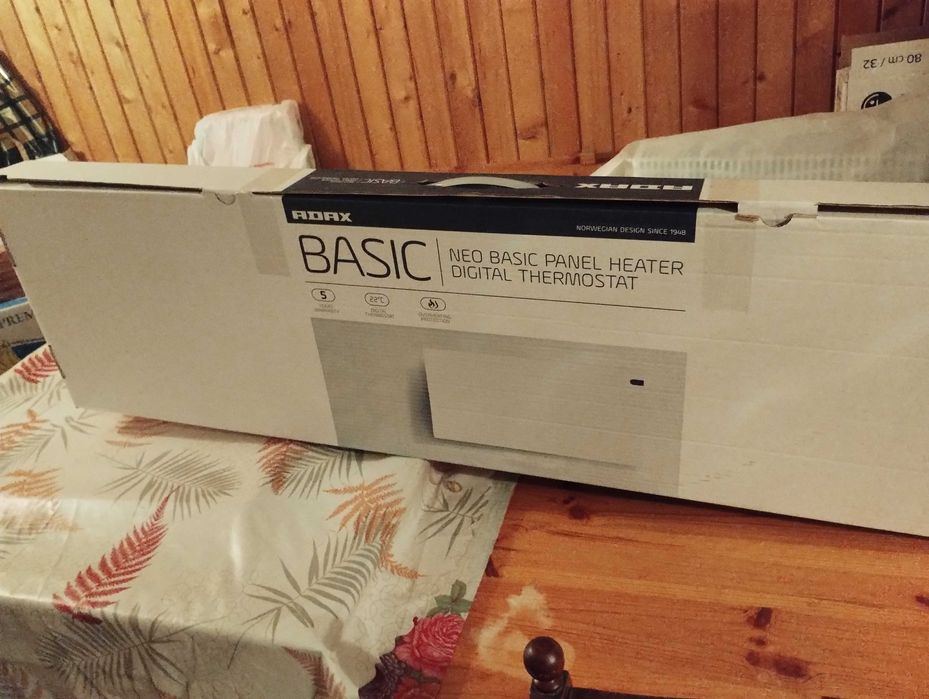 Конвектор Adax 2000w в гаранция до 09.29г