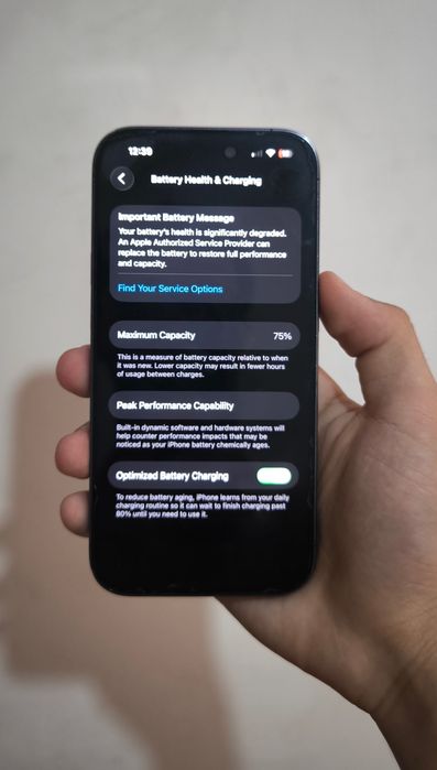 Iphone 14pro 128гб 75% НАРХИНИ ГАЛИШАМИЗ
