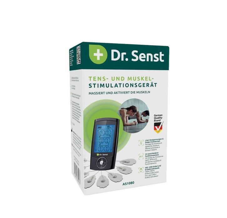 Aparat De Masaj Cu Electrostimulare Pentru Fizioterapie si Electroterapie, Intensitate reglabila, Functie Stimulator Muscular, Display Digital , NOU