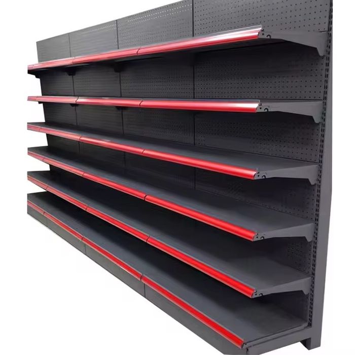 Rafturi metalice cu spate perforat 190cm inaltime