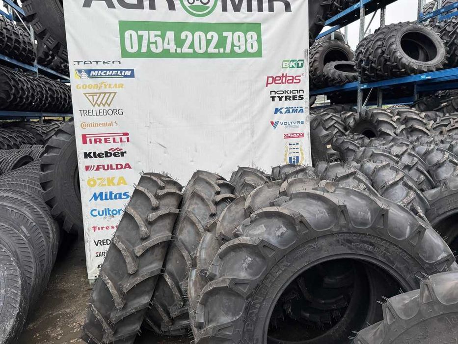Anvelope noi cu garantie 12.4-24 cu 12 pliuri marca PANTHER