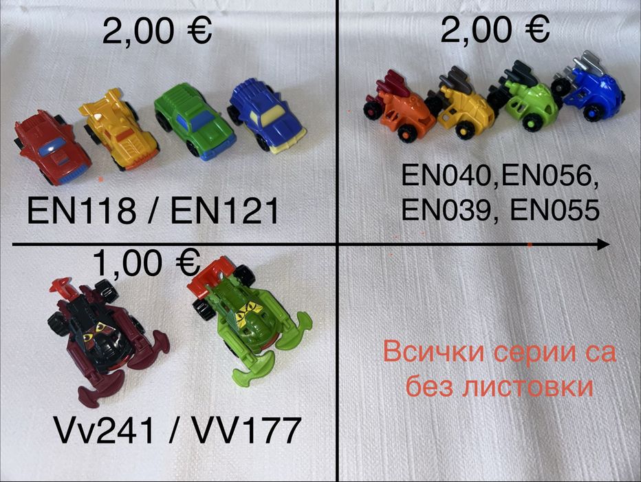 Kinder играчки 2