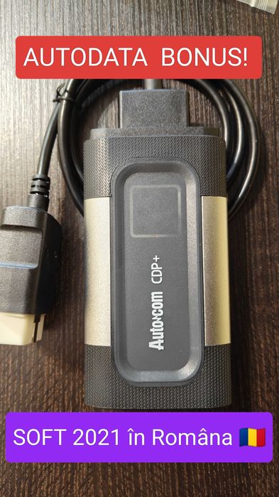 AUTOCOM Cdp + Diagnoza - tester auto și camion. Soft 2021 Romana