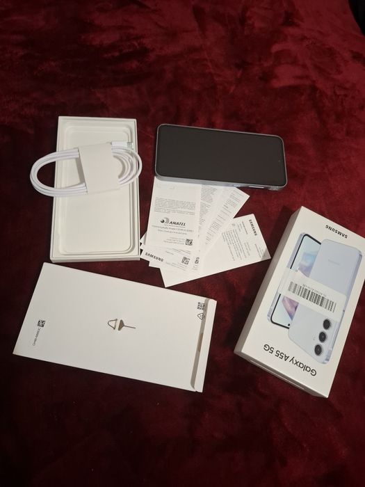 Samsung Galaxy A55 5G – NOU, NEFOLOSIT, 8GB RAM, 128GB, IP67