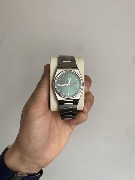 Tissot PRX Green Dial Silver