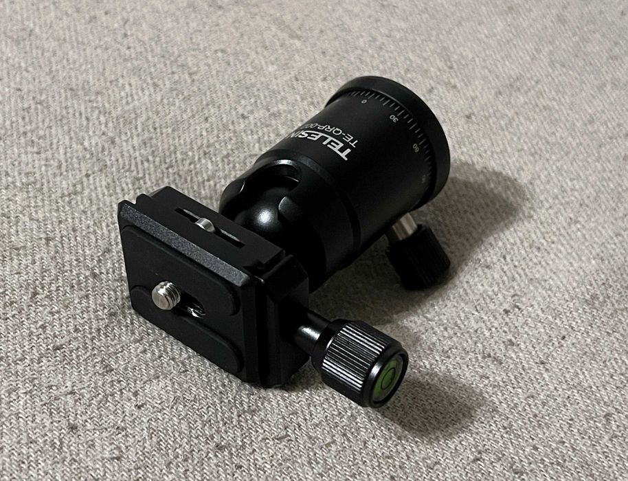 Cap trepied Telesin TE-QRP-002 cu bila si placa rapida