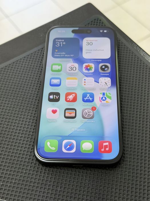 Apple iPhone 16 Black 128GB КатоНов Гаранция