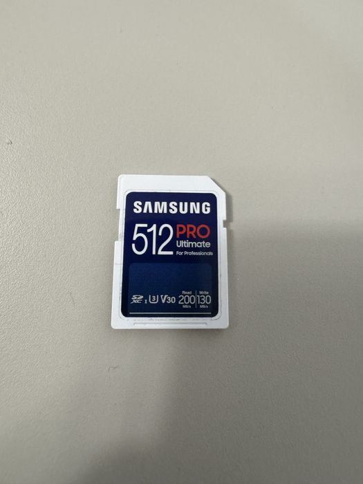 De vanzare card 512 marca Samsung pro ultimate