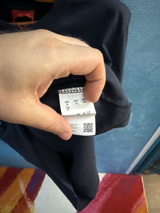 Tricou Hugo albastru Premium