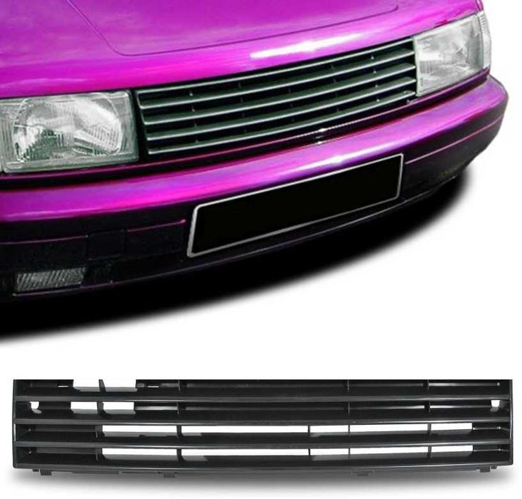 Решетка VW POLO 2 Поло 1990-1994 без емблема спортна тунинг черна