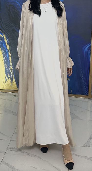 Двойка абайка с платьем