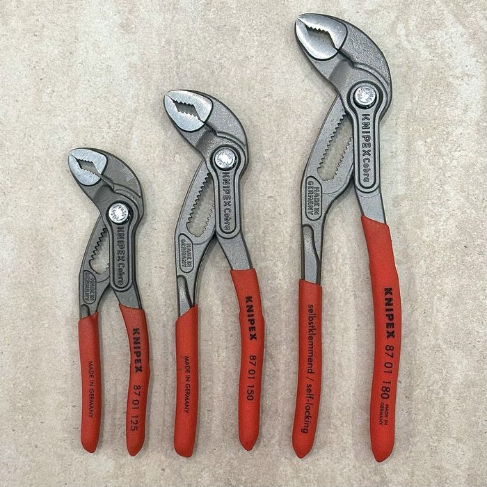 Set Cleste Knipex Cobra 125 | 150 | 180