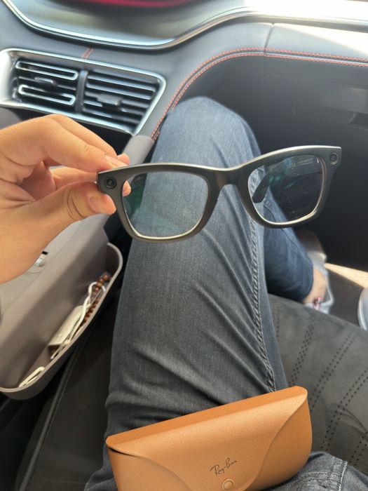 Rayban meta gen1 Ideal xamelyon bonus qora org oyna karobka dokumentli