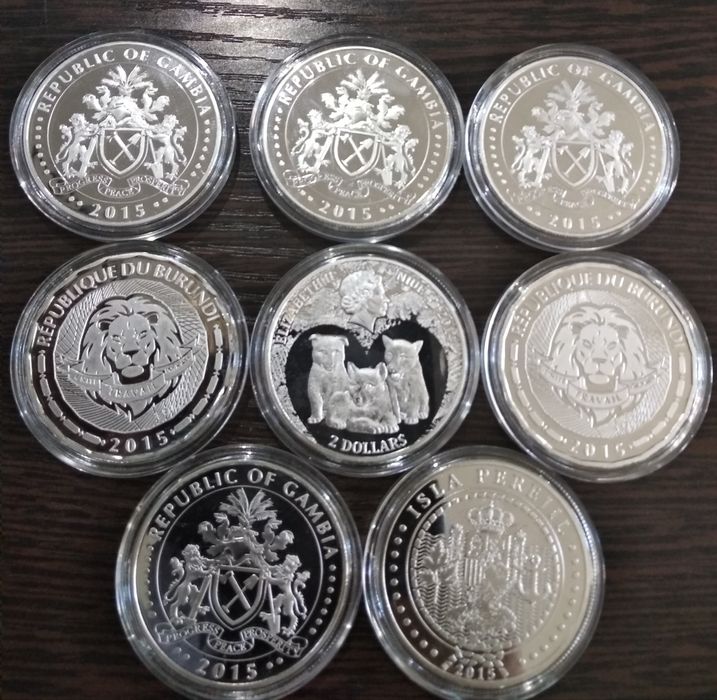 Набор монет (8шт)