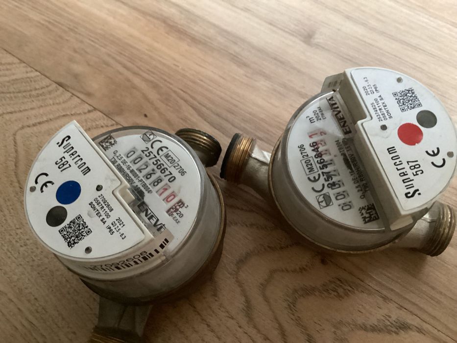 Водомери ползвани 1 /2” за топла и студена вода