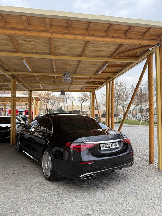 Mercedes-Benz S-Class W223 haydovchi bilan | Transfer | Roddom| Kortej