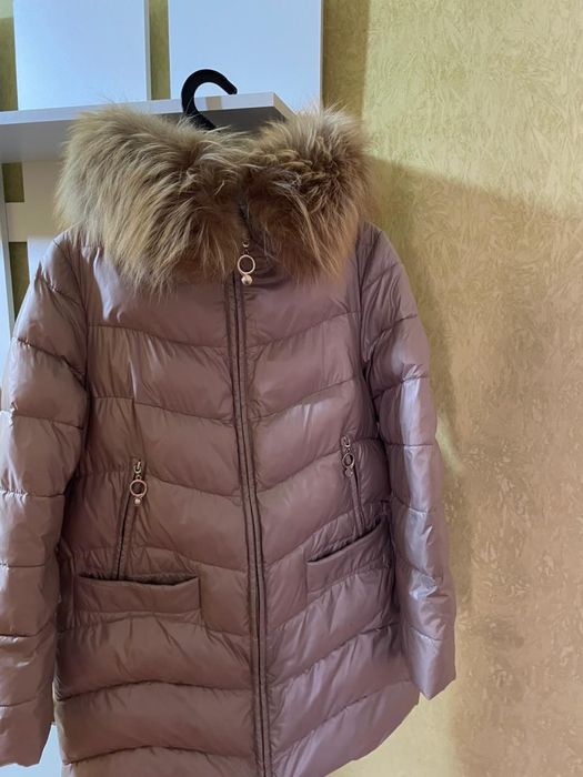 Пуховик с капюшоном