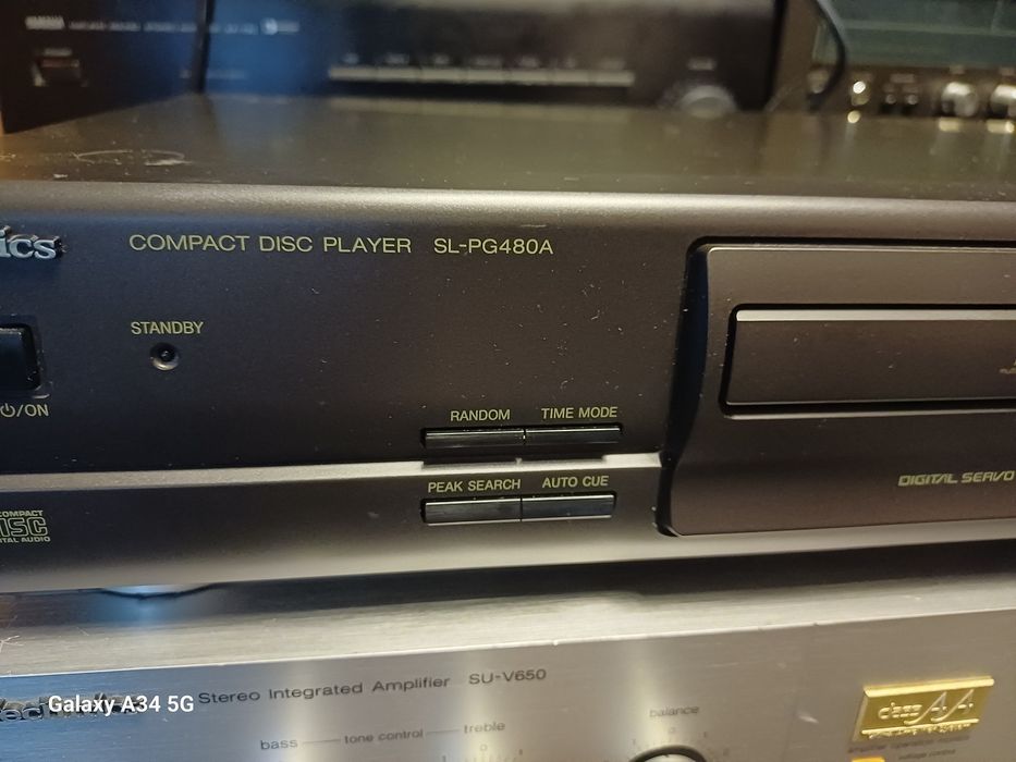 Technics sl-pg480a compact disc cd player