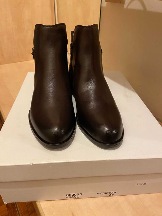 Cizme piele/ghete piele nou noute