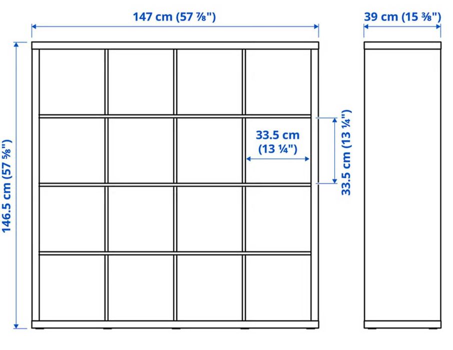 Biblioteca etajera kallax