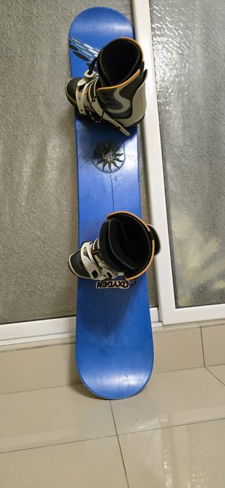 Snowboard 154 cm separat sau  set complet
Descrie