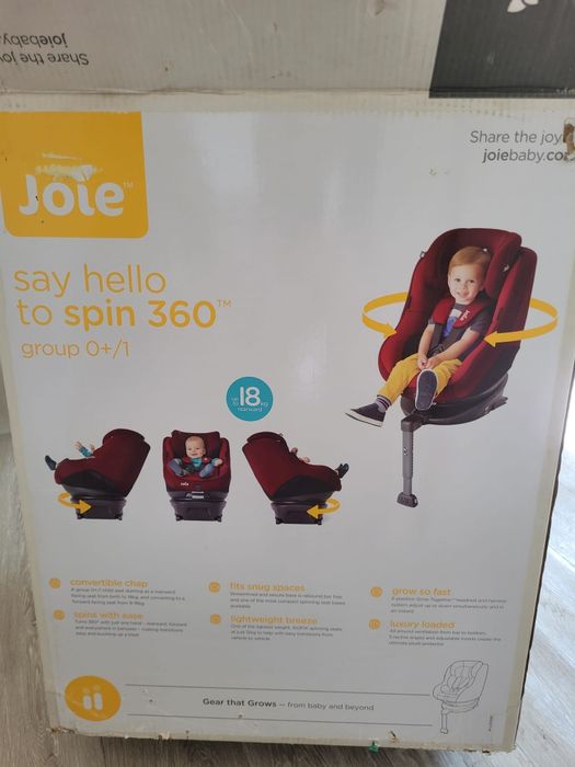 Scaun auto Joie I-Spin 360 cu isofix