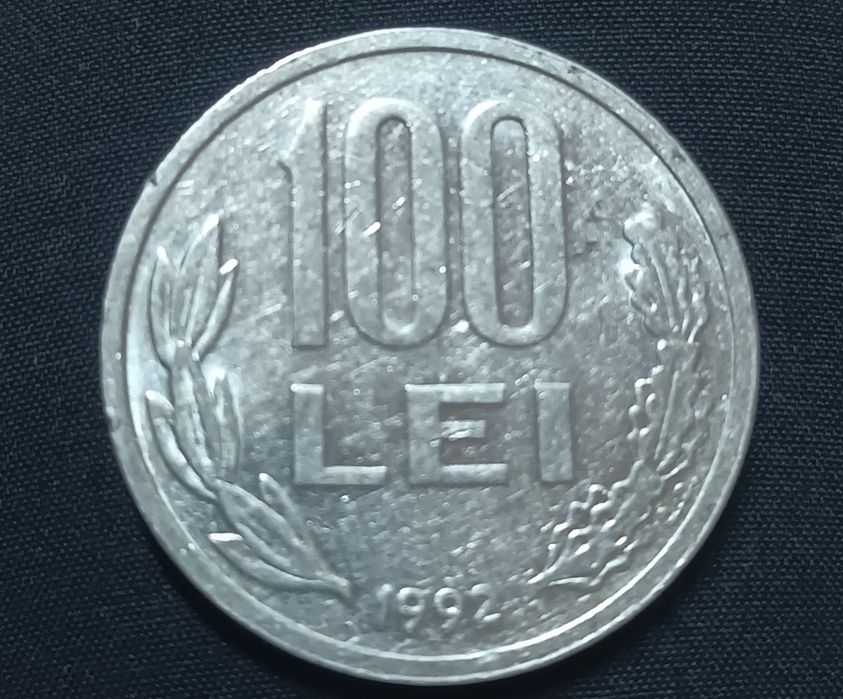 Vând monedă 100 lei din 1992