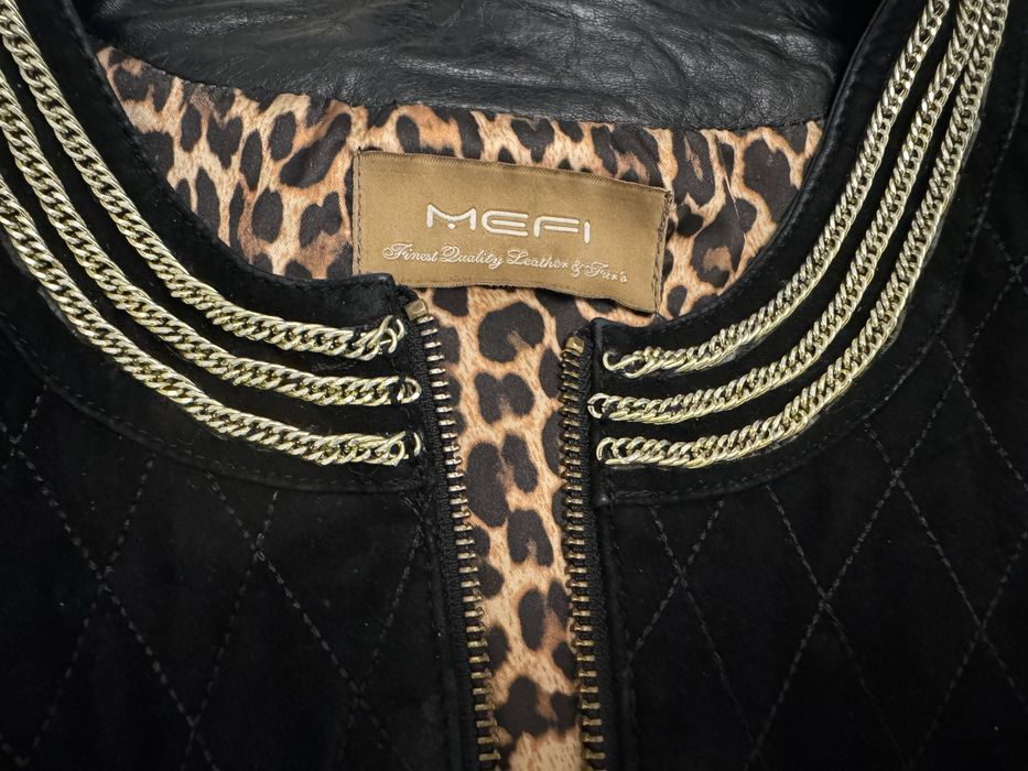 Куртка из натуральной замши