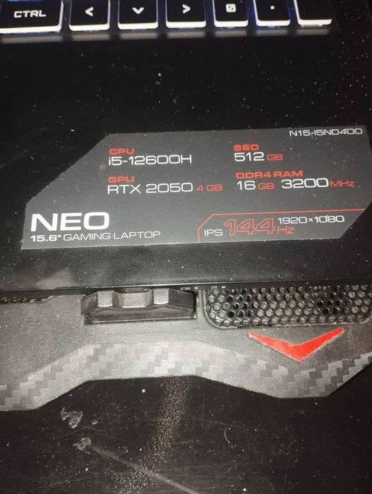 Noutbuk ardor gaming