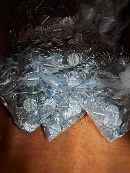 Jeton metalic DAIR mare sau mic pentru automate cafea