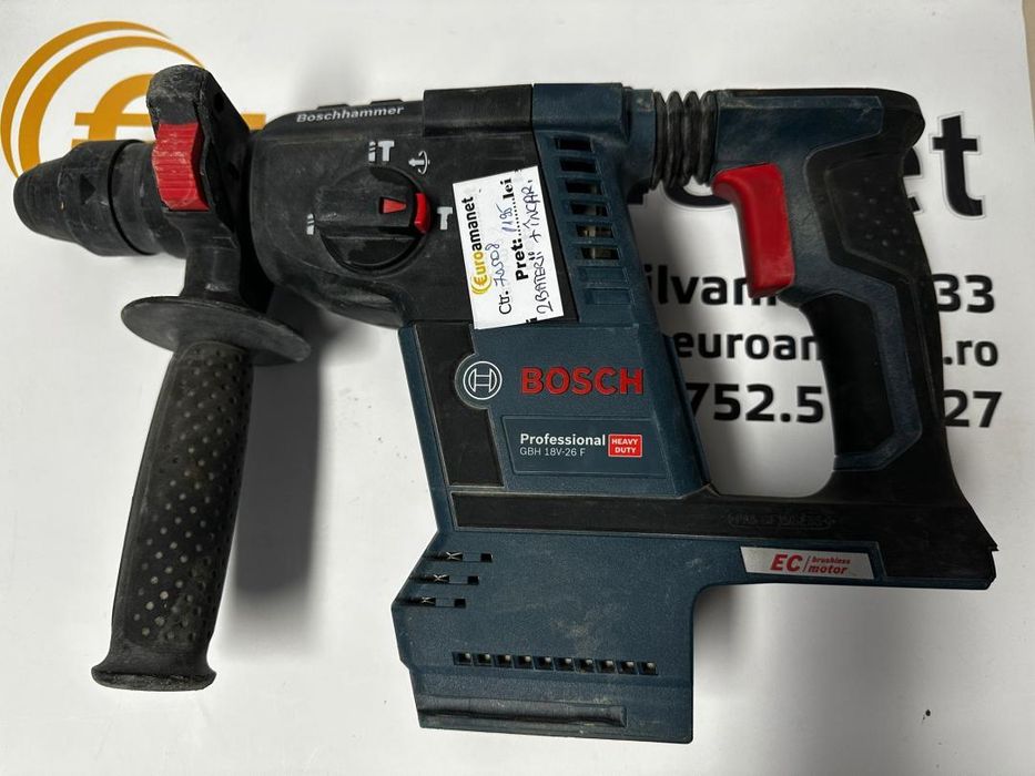 Ciocan Rotopercutor Bosch GBH 18V-26 F -T-