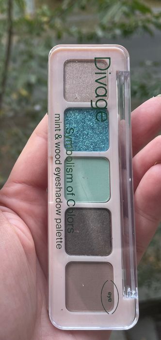Тени д/век Divage colors mint/wood