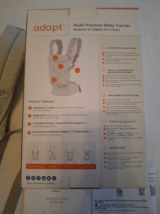 Ортопедична раница Ergobaby