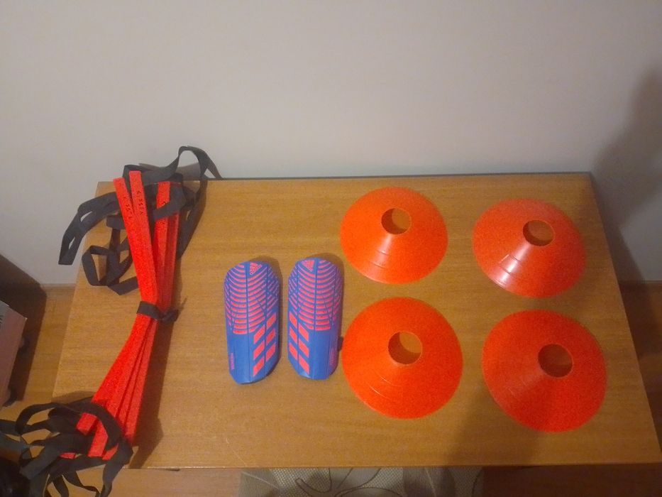 Комплект стълбичка кори и футболни конуси