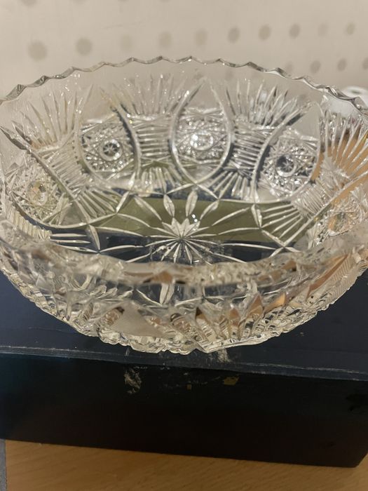 Ваза хрустальная