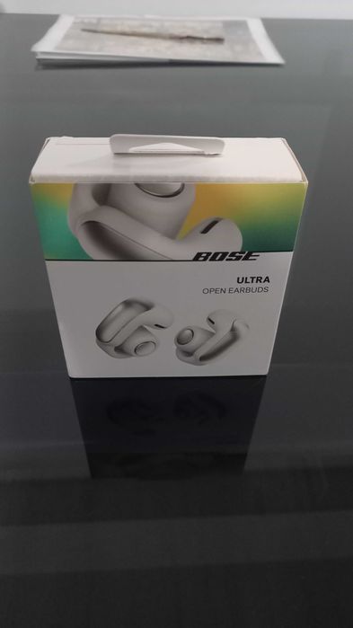 Casti BOSE Ultra Open Earbuds, True Wireless, Open-ear, White Smoke