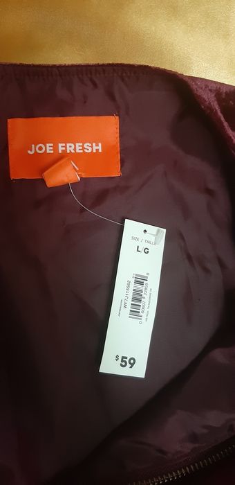 Bomber nou de catifea JOE FRESH.
