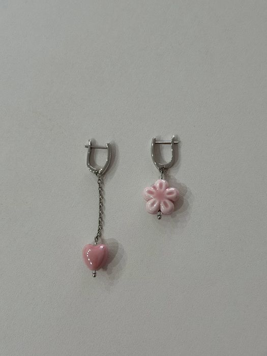 Серьги ассиметричные