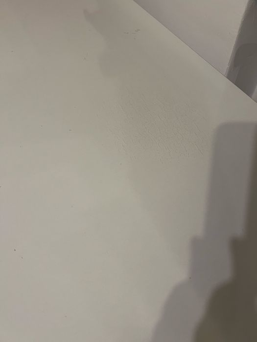 Birou modular alb/maro