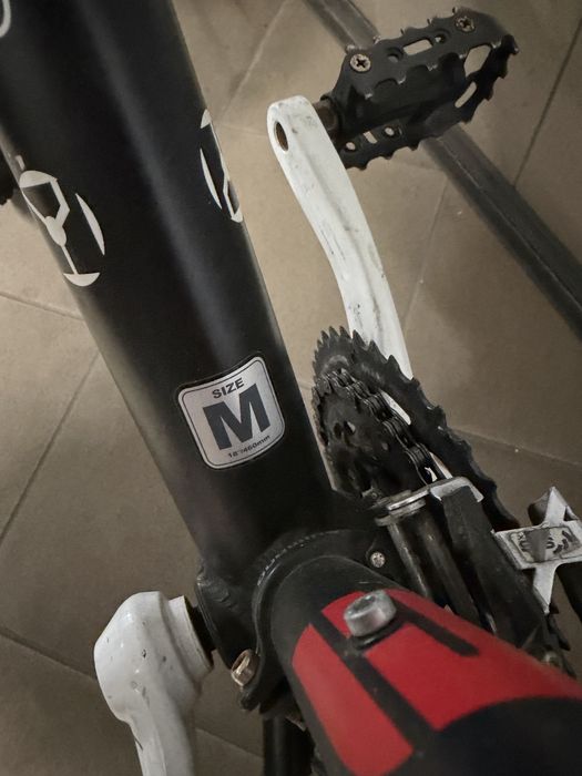 Bicicleta Devron Pike S3 27v negru rosu C