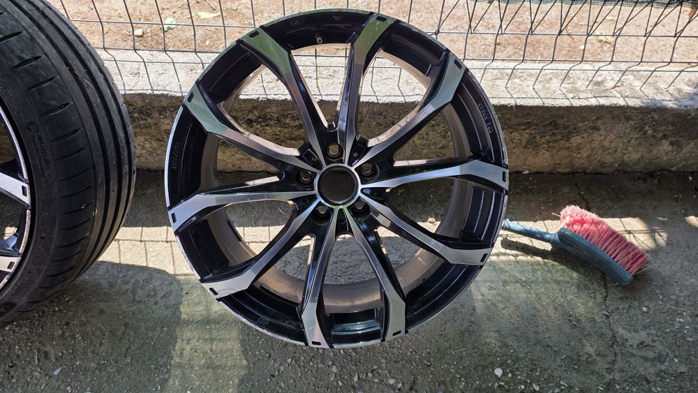 Set 5 jante aliaj 20 inch + 4 anvelope Michelin Pilot Sport 4S 235/35 ZR20
