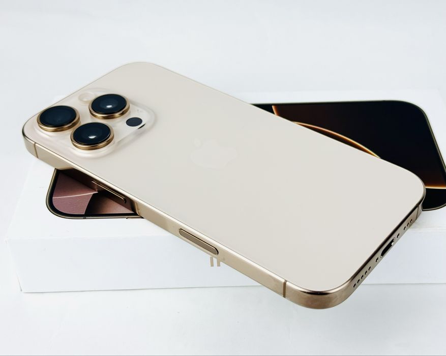 Apple iPhone 16 Pro 128GB Desert Перфектен! Гаранция!