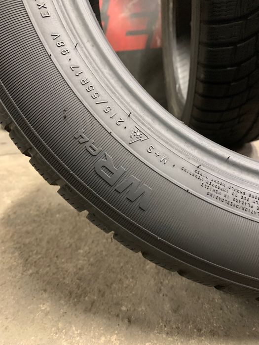 215 55 17, Зимни гуми, Nokian WRA4, 2 броя