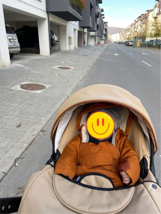 Carucior 3 in 1 Topaz Lux Beige – Krausman – Testat ADAC