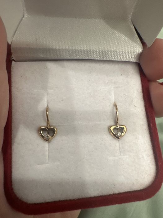 Серьги золото серёжки