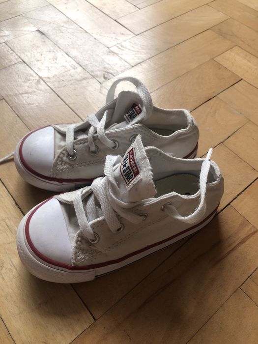 Converse albi copii