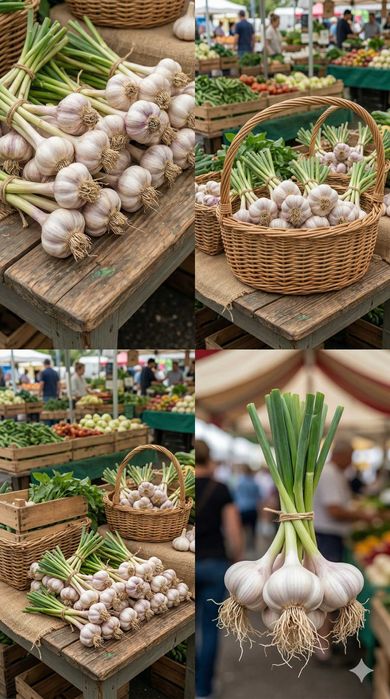Yangi qazilgan chesnok sotiladi | Uchkо‘prik tumani, Begobod mahallasi
