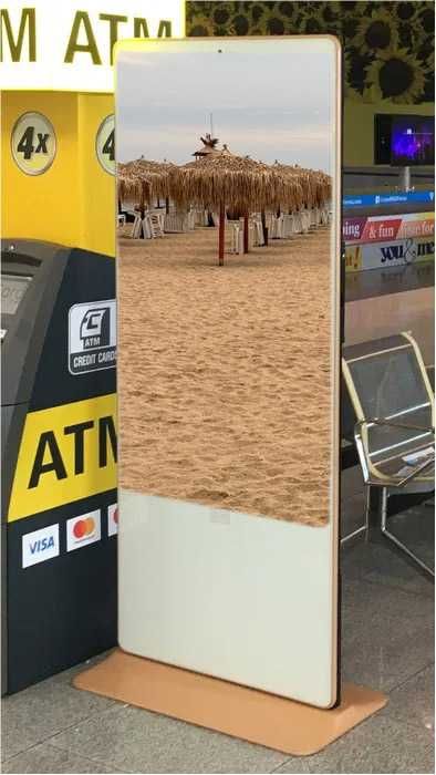 Видео тотем, Видео Екран, свободностоящ, Външен и Вътрешен, Android