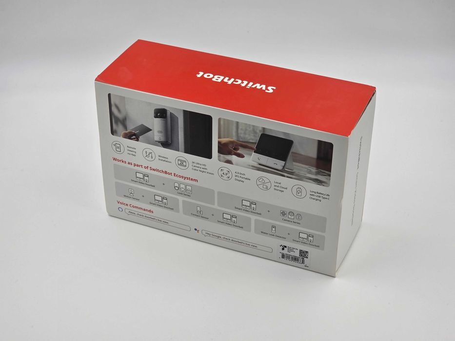 Sonerie Video Inteligenta SwitchBot 2K Smart Doorbell cu Monitor NOU